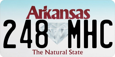 AR license plate 248MHC