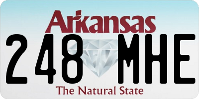 AR license plate 248MHE