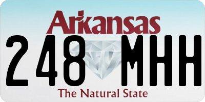 AR license plate 248MHH