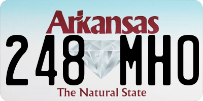 AR license plate 248MHO