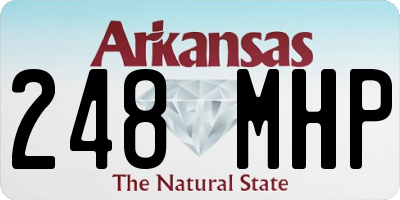 AR license plate 248MHP