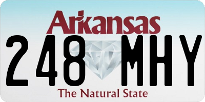 AR license plate 248MHY