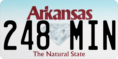 AR license plate 248MIN