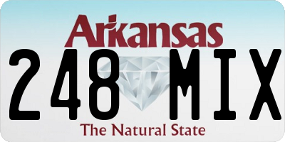 AR license plate 248MIX