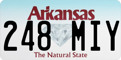 AR license plate 248MIY