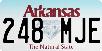 AR license plate 248MJE