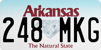 AR license plate 248MKG