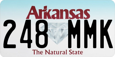 AR license plate 248MMK