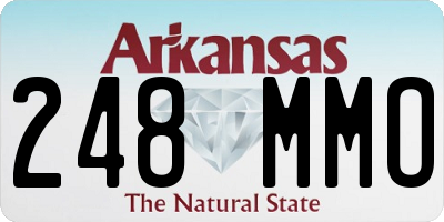 AR license plate 248MMO