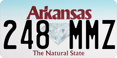 AR license plate 248MMZ