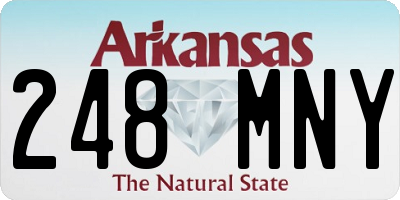 AR license plate 248MNY