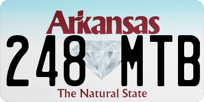 AR license plate 248MTB