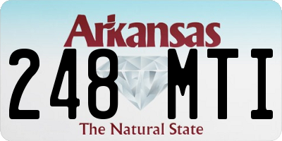 AR license plate 248MTI