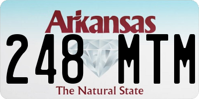 AR license plate 248MTM