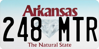 AR license plate 248MTR