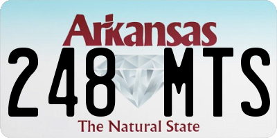AR license plate 248MTS