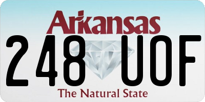 AR license plate 248UOF