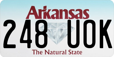 AR license plate 248UOK