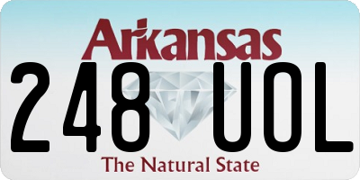 AR license plate 248UOL