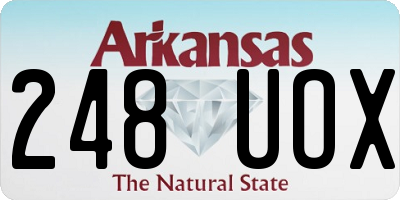AR license plate 248UOX