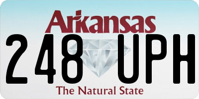 AR license plate 248UPH