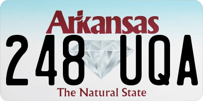 AR license plate 248UQA