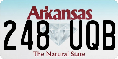 AR license plate 248UQB