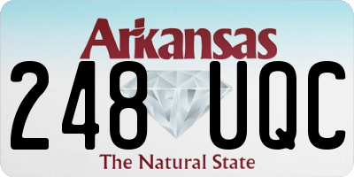 AR license plate 248UQC