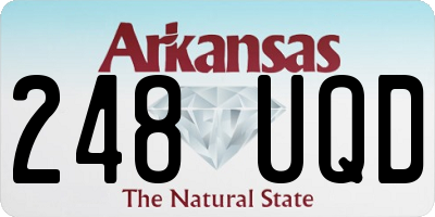 AR license plate 248UQD