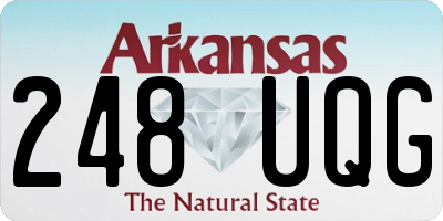 AR license plate 248UQG