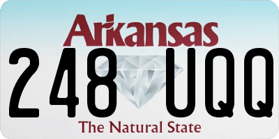 AR license plate 248UQQ