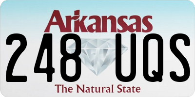 AR license plate 248UQS