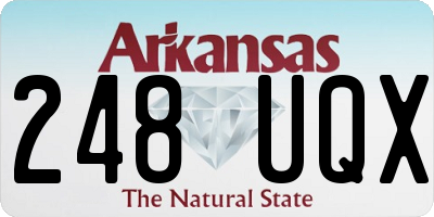 AR license plate 248UQX