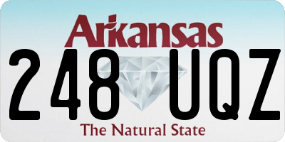 AR license plate 248UQZ