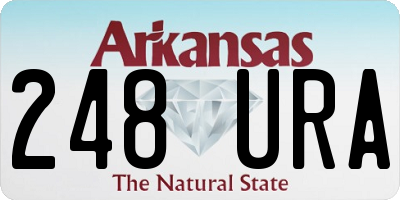 AR license plate 248URA