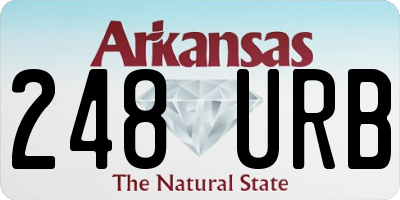 AR license plate 248URB
