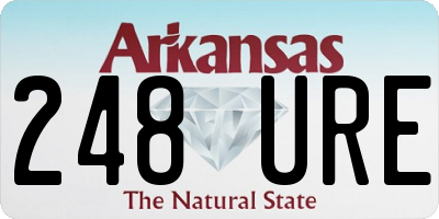 AR license plate 248URE