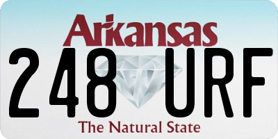 AR license plate 248URF