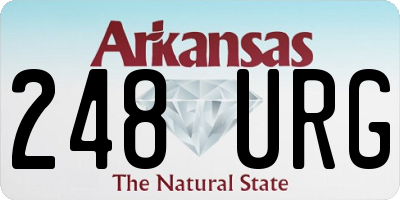 AR license plate 248URG