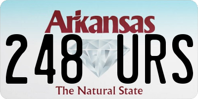 AR license plate 248URS