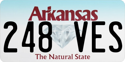 AR license plate 248VES