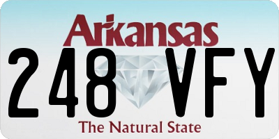 AR license plate 248VFY
