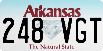 AR license plate 248VGT
