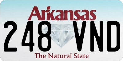 AR license plate 248VND