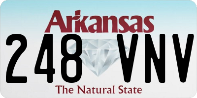 AR license plate 248VNV