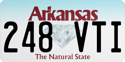 AR license plate 248VTI
