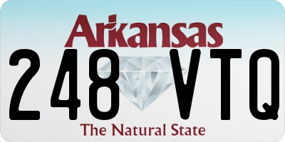 AR license plate 248VTQ