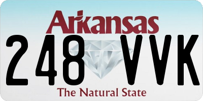 AR license plate 248VVK