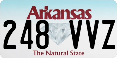 AR license plate 248VVZ