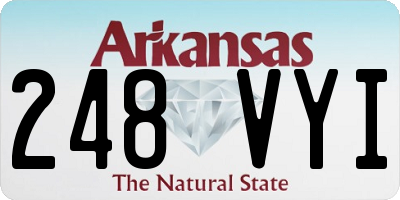AR license plate 248VYI